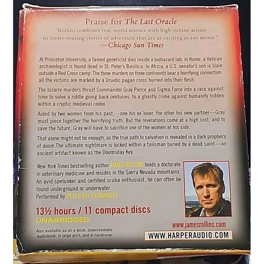 The Doomsday Key by James Rollins: Used Audiobook